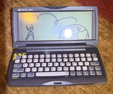 WORKS Vintage HP 300LX Handheld Graphic Display PC Palmtop 2MB