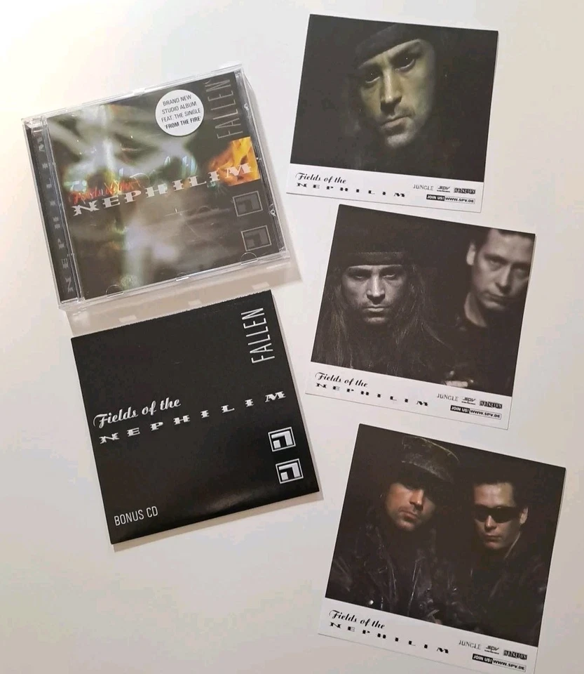 Fields of the nephilim – Fallen (mit Bonus CD) ** Box Set ** 2002 - Bild 3 von 4
