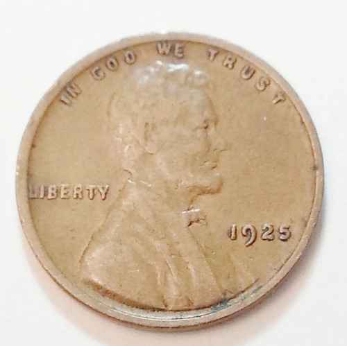 1925-P ***Beautiful LINCOHN Wheat Cent*** 101 Years Old Circulated Coin!