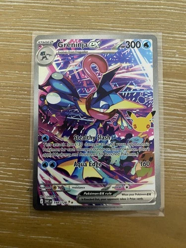 Greninja ex 148/128 Special Illustration Rare 30th Celebration