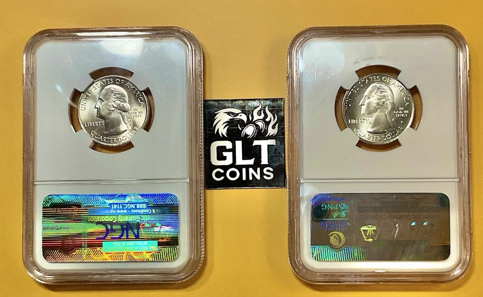 2010-P America the Beautiful 2 Quarter Set (Mount Hood, Yosemite) NGC MS67 - Image 2 of 4