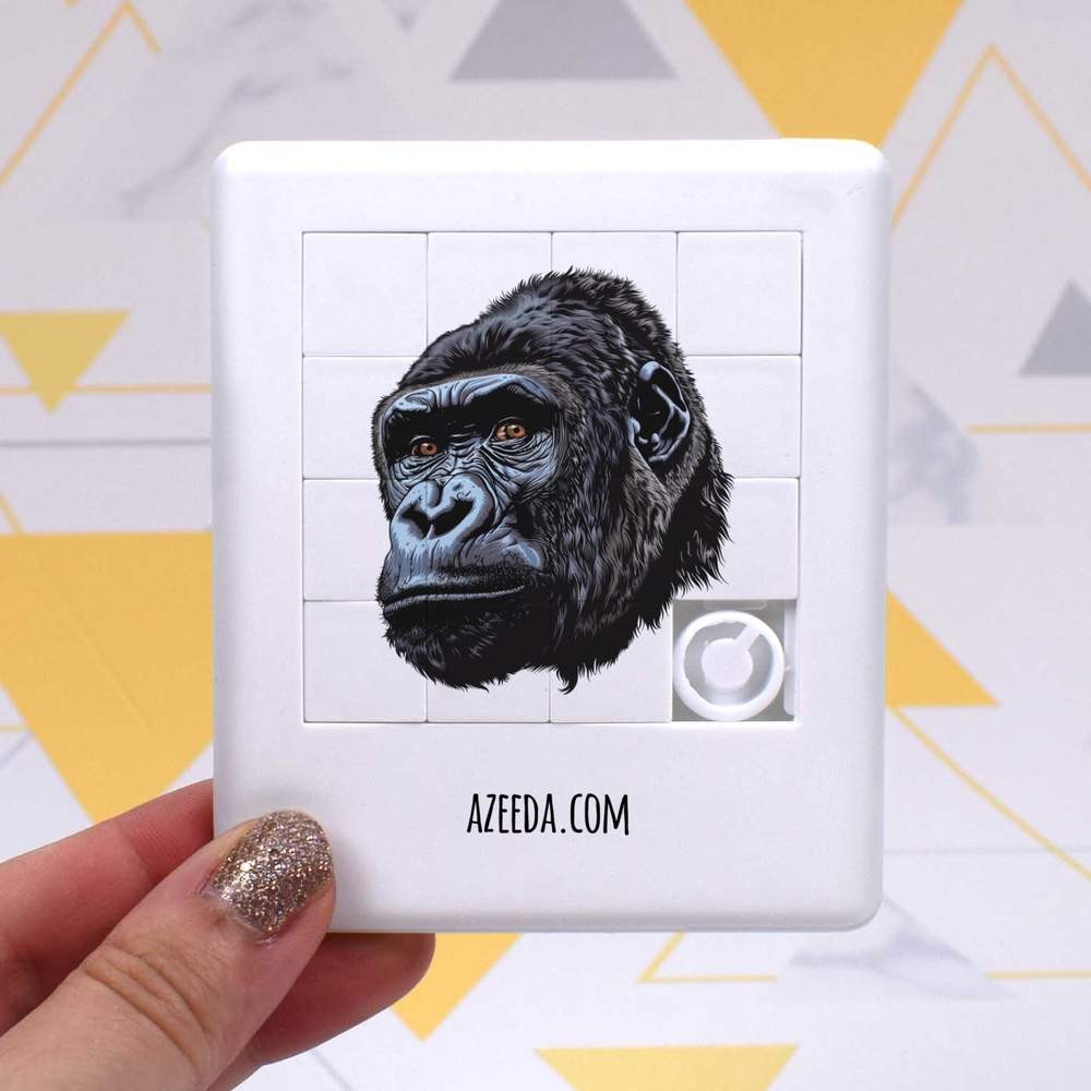 'Gorilla Portrait ' Sliding Puzzle (PZ00036863)