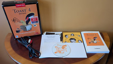 Vintage Macintosh Adaptec Toast 4 Deluxe Software CD Recording