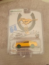 N26 GREENLIGHT  Rare Chase # 0005, 09 Ford Mustang  GT Grabber Orange  45th Ann.