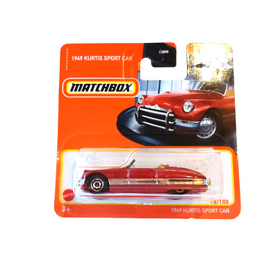    Matchbox 1949 KURTIS SPORT CAR in OVP * MBX Showroom 2022 * MOC