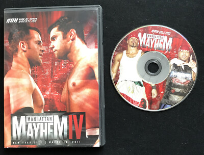 ROH: Manhattan Mayhem IV (DVD, 2011) Ring Of Honor 4 pro wrestling 03/19/11 live