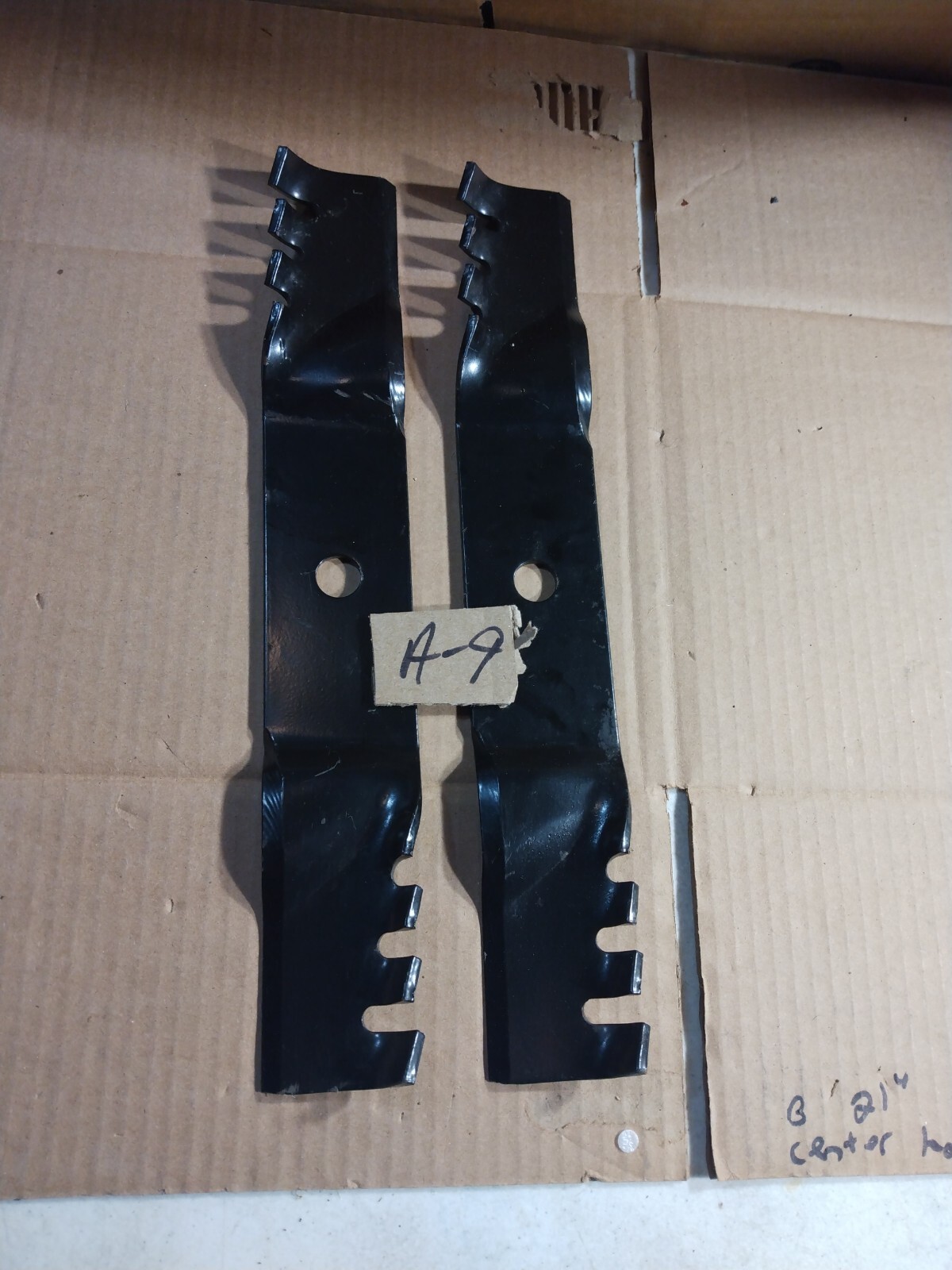 Simplicity Gator Blade set of 2 blades 1721085 with 3/4 center hole eBay