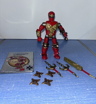 Mega Bloks Mag Warriors HIROTENGU Action Figure With Accessories and Card