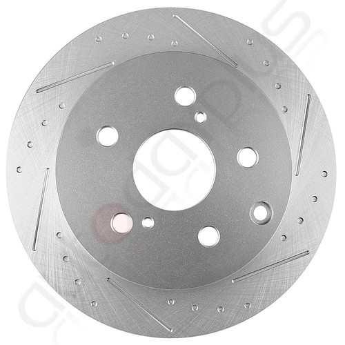 Rear Brake Rotors For Toyota RAV4 2006 2007 2008-2018 Lexus HS250h 2010-2012 2pc - Picture 3 of 7