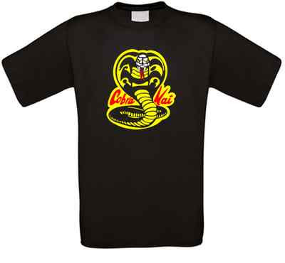 Cobra Kai Karate Kit Kult Movie T-Shirt alle Größen NEU