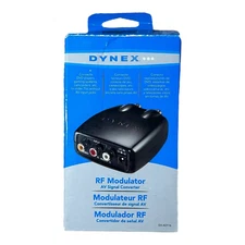 Dynex DX-AD116 RF Modulator AV Signal Converter TESTED