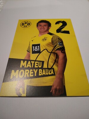 Signierte AK Mateu Morey Borussia Dortmund NEU (2)