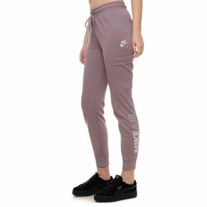 nike tech fleece jogger in smoke purple