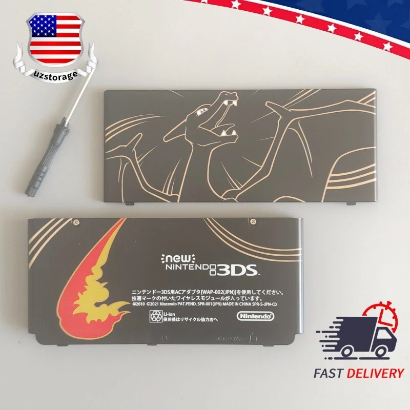 A+E Cover Housing Shell Plate Case Pokemon Center Charizard For Nintendo New 3DS - Image 3 of 4