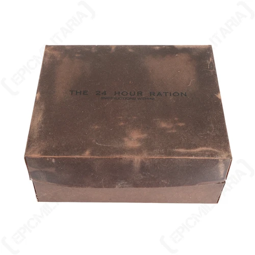 WW2 British 24 Hour Ration Box - Military Army Field Gear Reproductions