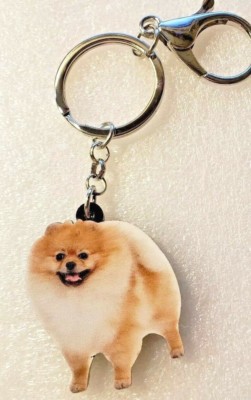 pomeranian keyring