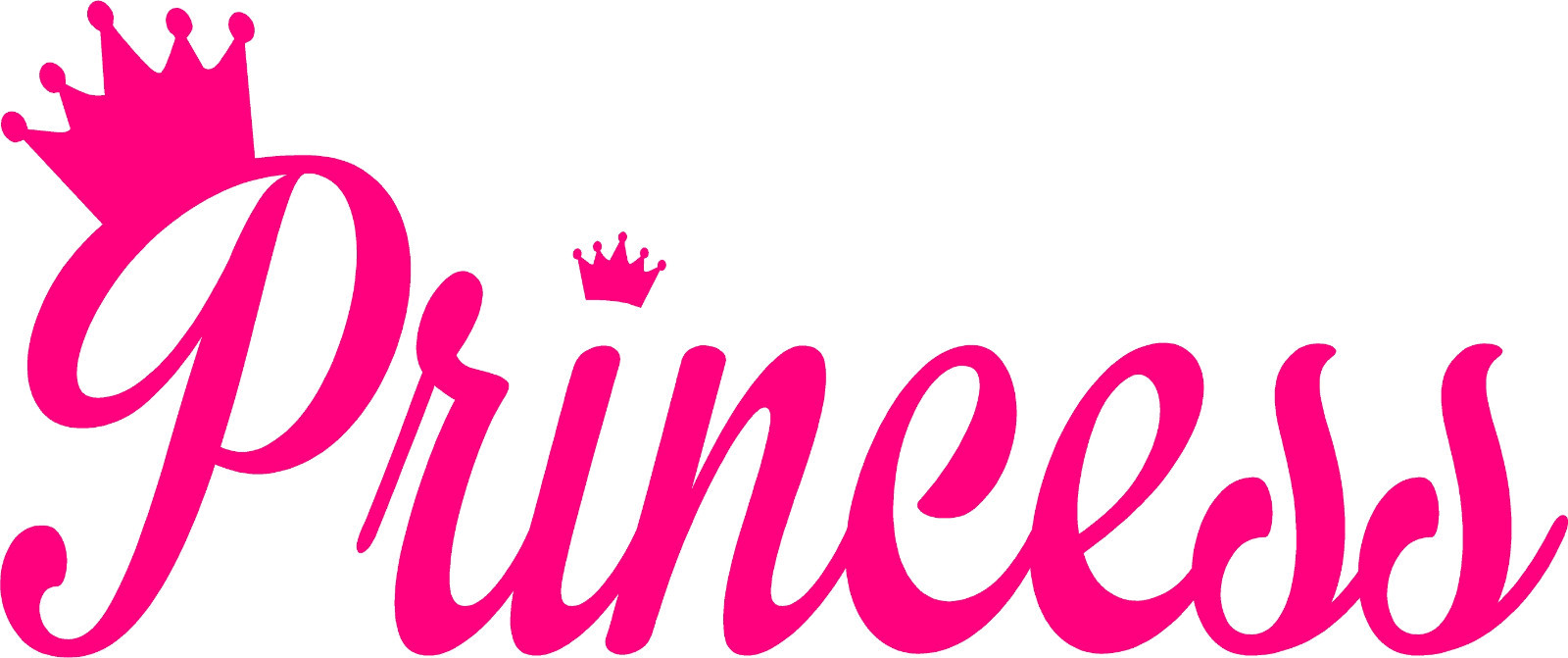 PRINCESS Cinderella CROWN sticker decal FITS DISNEY truck car window Wall Queen