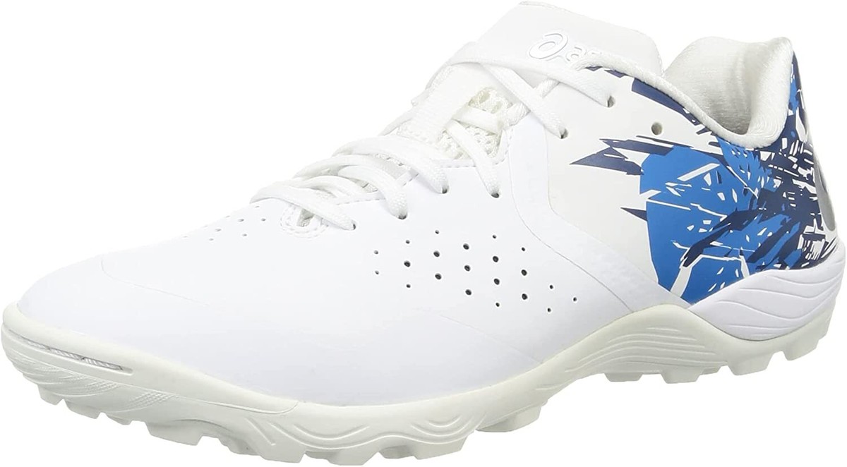 ASICS Turf Indoor Futsal Shoes TOQUE TF 1113A025 White Silver