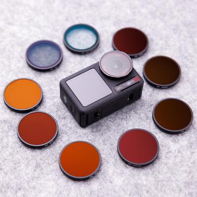 Kit 4 Filtri ND E CPL Per DJI Osmo Action 5/4/3 - ND8, ND16, ND32 E Polarizzatore, Vetro Ottico Multistrato - Foto 7