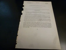 Government Report 1882 Norton Newberry Co A 4th Reg US Light Artillery Civil War