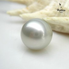 HUGE 12-13mm natural south sea genuine white round loose pearl undrilled