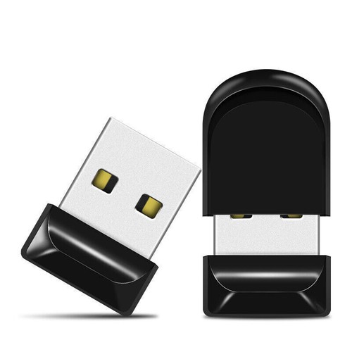 Mini unidad flash USB 2.0 negra 64 GB 32 GB 16 GB 8 GB Memory Stick Thumb Pen Drive - Imagen 18 de 20