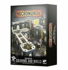 Necromunda: Zone Mortalis Columns and Walls - Warhammer 40k - Brand New 300-48