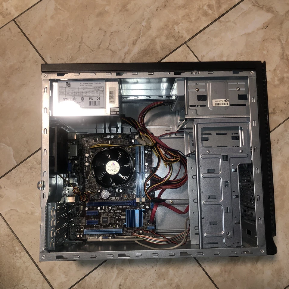 syx -p8h61-mlx2  desktop windows 7 pro no HDD - Image 2 of 4