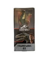 Jurassic World Park Tyrannosaurus Rex  6" Figure Trex Green - RARE - NEW