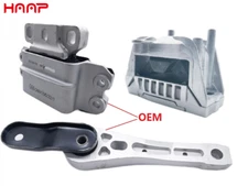3pcs OEM Engine Transmission Motor Mount Kit For VW Jetta Golf Passat 1K0199262