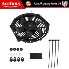 Universal 10 Inch 12v Volt Electric Cooling Fan Thermo Fan Mounting Kits