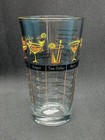 New ListingNew Retro Libbey Mixology Cocktail Glass 6" Barware w/ 7 Recipes Mid-Century