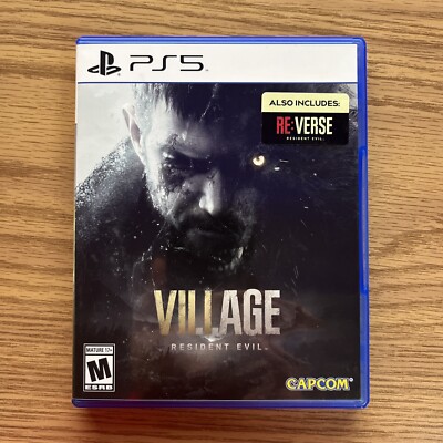 Resident Evil Village Sony PlayStation PS5 Mint Re-Verse DPC