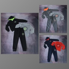 Kinder Jogginganzug Neu Jungen Sportanzug 110-158 3Tlg Jungen Trainingsanzug 