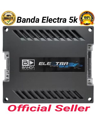 Banda Electra Bass 5K2 - 2 Ohm Verstärker Digital 5000 Watt RMS Band Audioparts