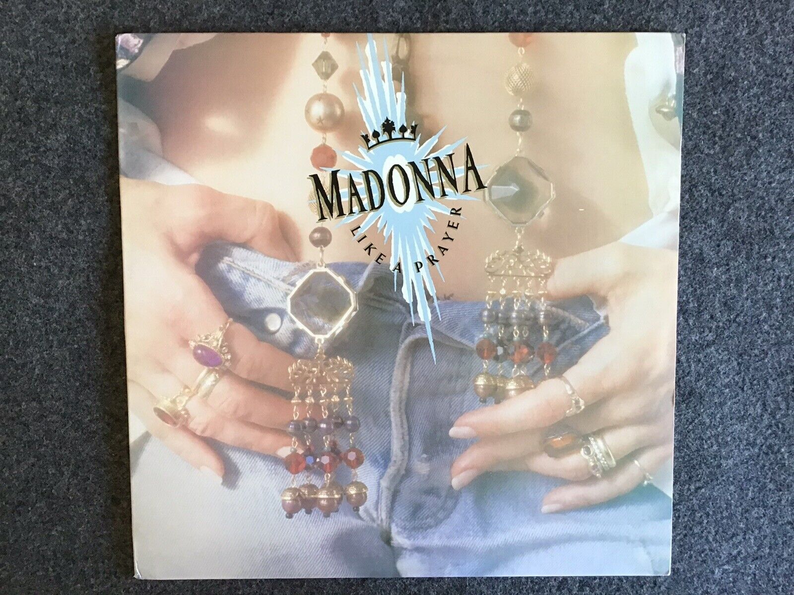 MADONNA LP Like A Prayer 1st Press 1989 Sire 9 25844-1 VG+/ VG+