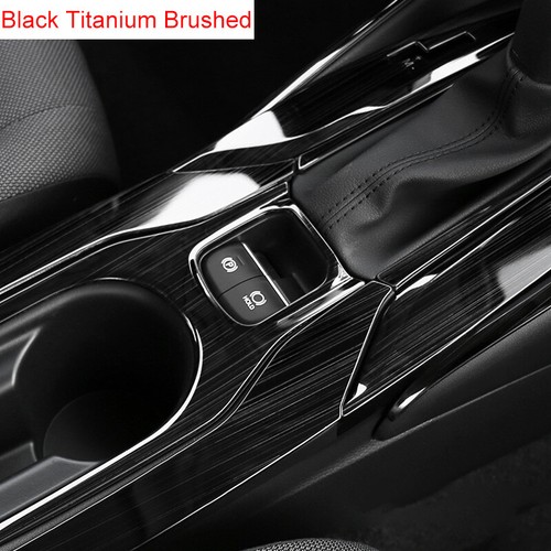 Décor Intérieur Pour Toyota Camry 70 (2018-2022) Et Corolla (2019-2022) - Autocollant Pour Pommeau De Levier De Vitesse - Style Noir