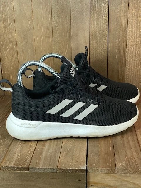 Adidas Cloudfoam LiteRacer Unisex Youth Size 3.5 Black running