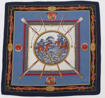 Authentique Foulard '' Pierre Balmain '' / '' Pierre Balmain '' Scarf