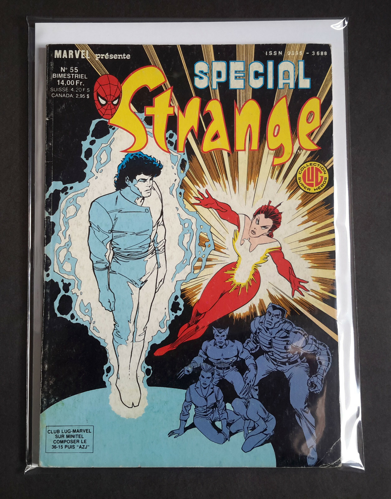 SPECIAL STRANGE #55 (1988) Marvel LUG French Comic X-Men #203-304 US Spider-Man