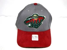 New Pro OKd Athletic Equipment CCM Minnesota Wild NHL Authentic Hat Size L/XL