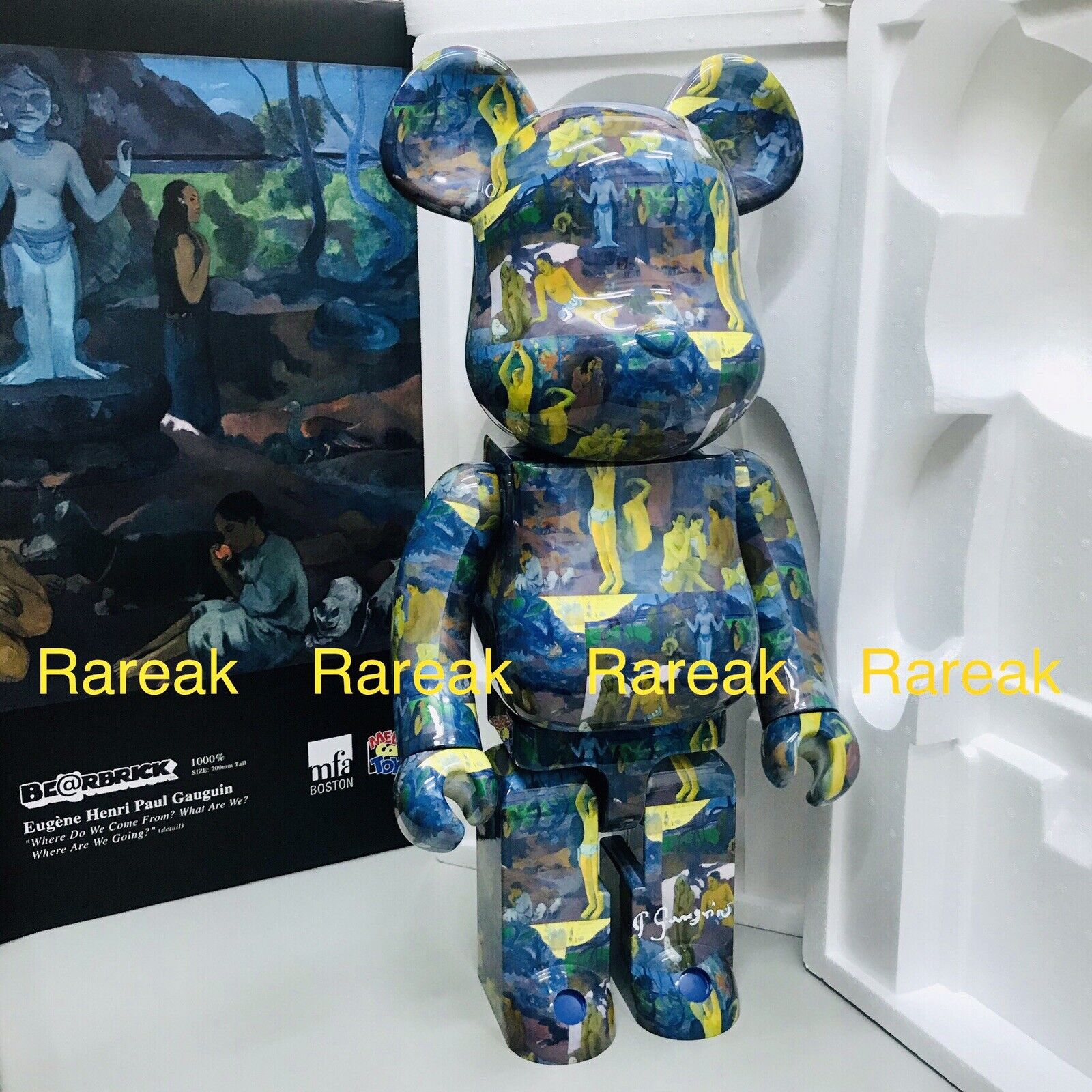 通販オンライン ショップ BE@RBRICK Paul Gauguin 1000% ベアブリック メディコムトイ ポール・ゴーギャン MEDICOM  TO キャラクタードール - LITTLEHEROESDENTISTRY