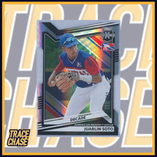 2022 Panini Elite Extra Edition Baseball Juarlin Soto Decade 098/999 #176