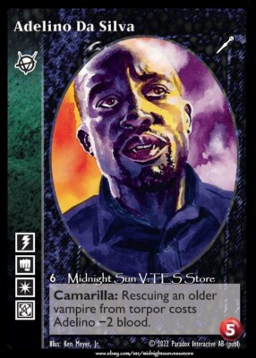Adelino da Silva Brujah The Fall of London V:TES VTES Vampire CCG