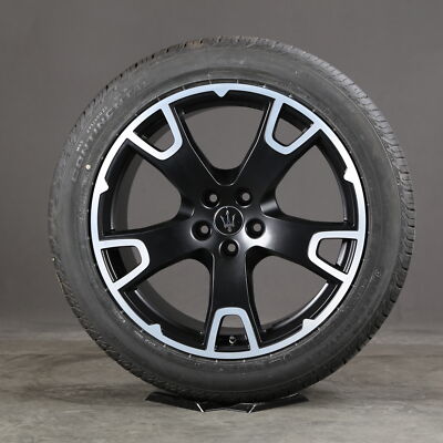 20 Inch Summer Wheels Original Maserati Levante M161 Nereo Rims