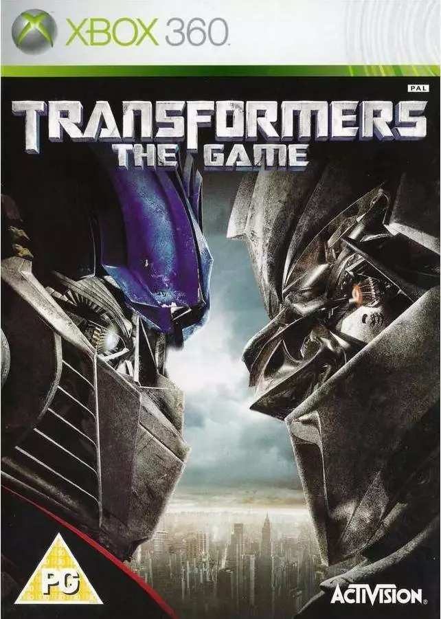 TRANSFORMERS THE GAME XBOX 360