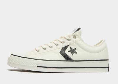 Original Converse Star Player 76  ( Herren Größen: UK 6 - 12 ) Vintage Weiß / Schwarz