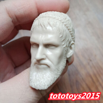 1/6 Ancient Greece KING OF SPARTA Normal version Head Sculpt Fit 12'' Male Body 