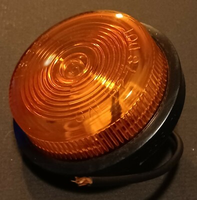 KD Universal Round Lumberjack Style Clearance Marker Light(s) AMBER - USA