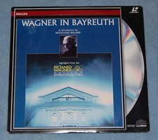 Wagner In Bayreuth Laserdisc, Complete  Tested